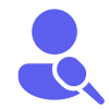 AI interview process icon - Vettio conducts automated candidate interviews for recruitment