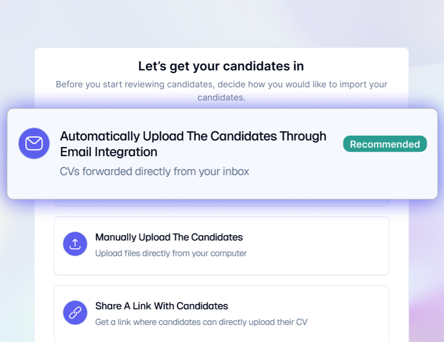 Every "Easy Apply" CV Gets Fetched - Product Screenshot